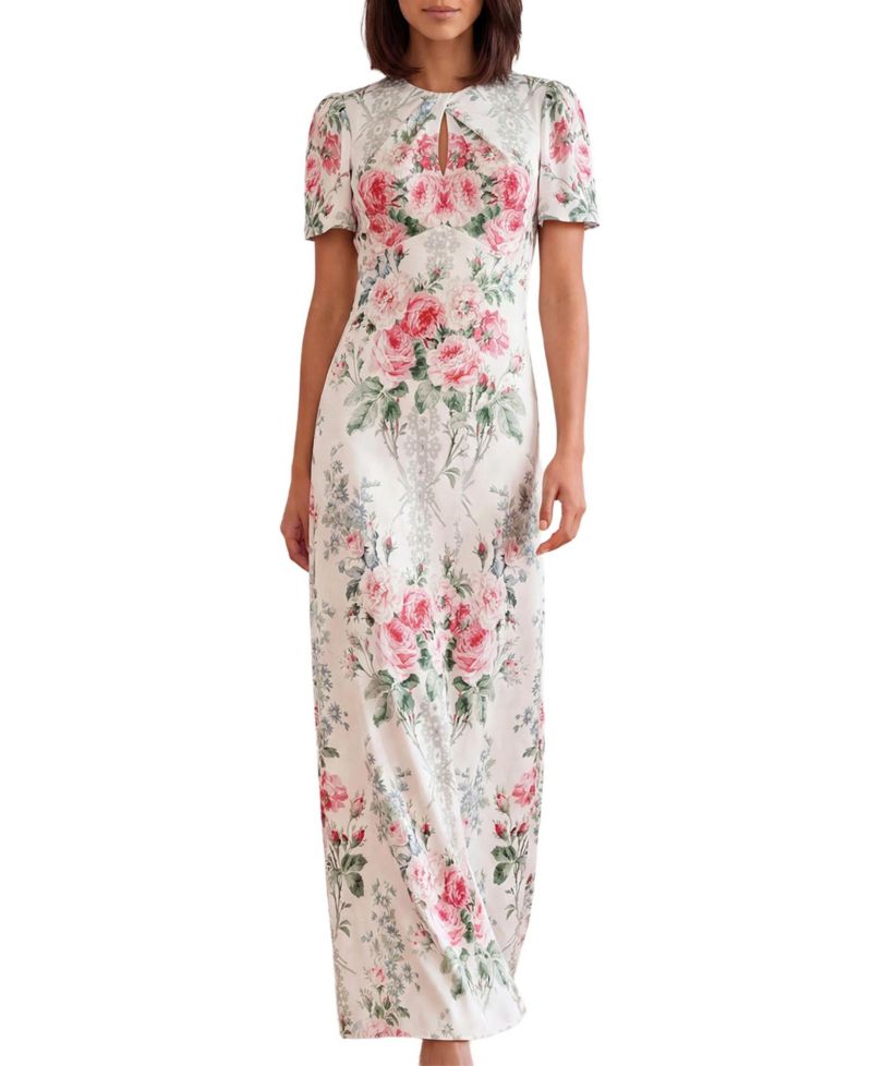 Women's Palace Garden Odeline Floral-Print Wedding Guest Gown