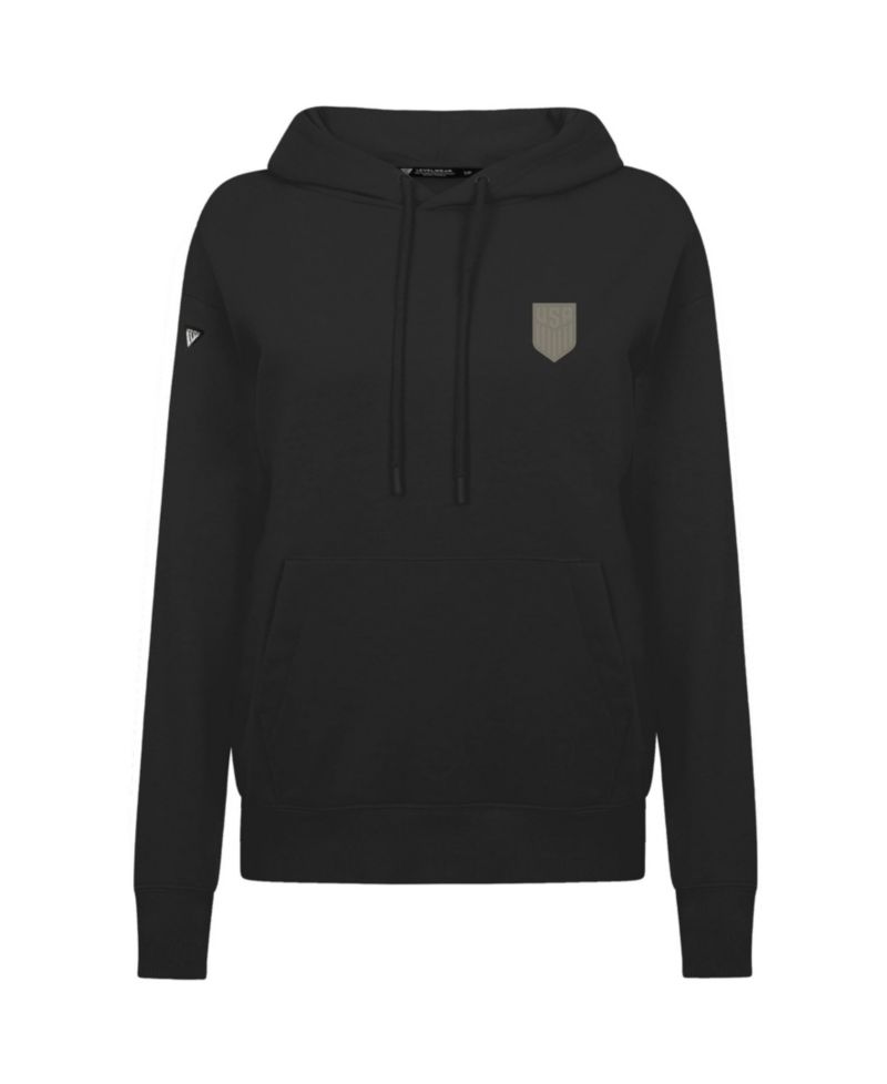 Women's Black USMNT Adorn Copper Hoodie