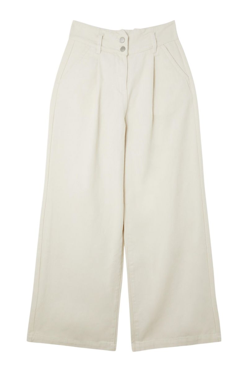 Women's High Waisted Denim Wide Leg Jeans