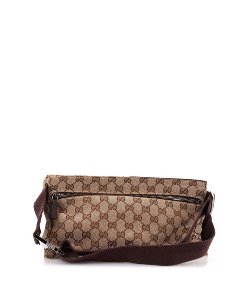 Vintage Double GG Canvas Belt Bag