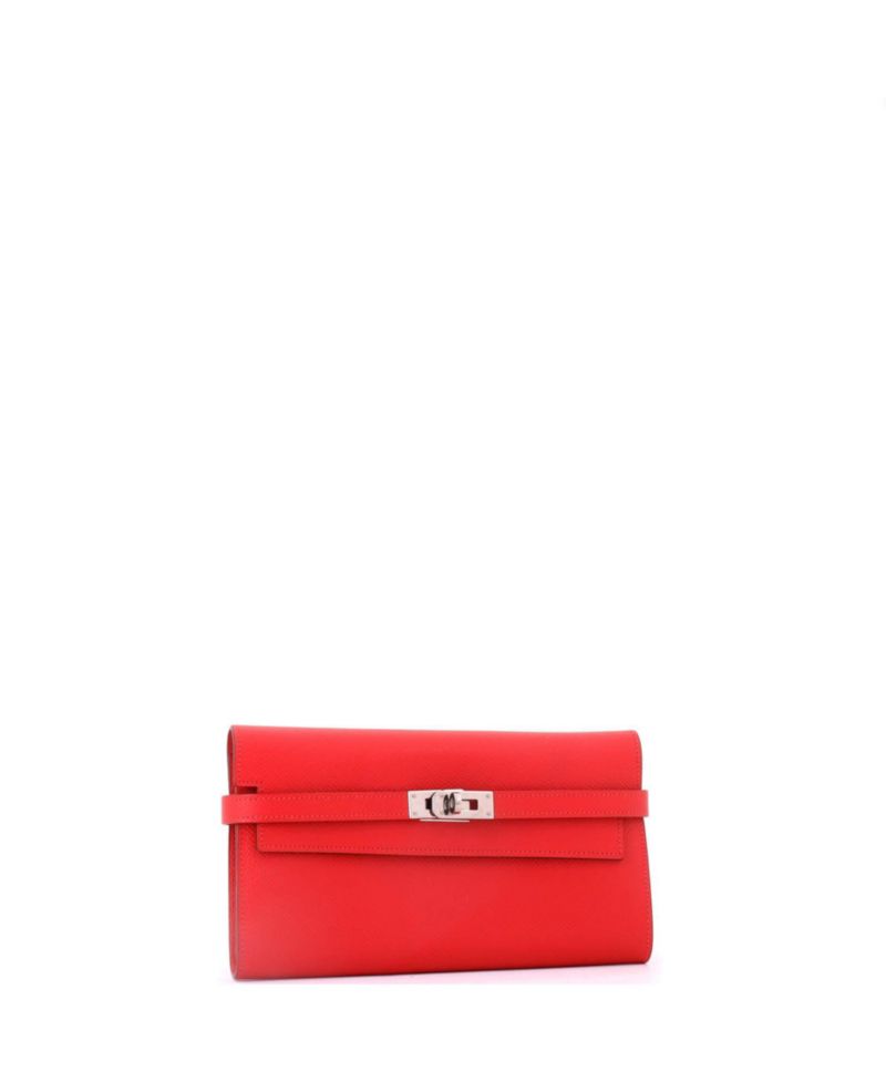 Pre-Owned Herm&eacute;s Kelly Long Epsom Leather Wallet