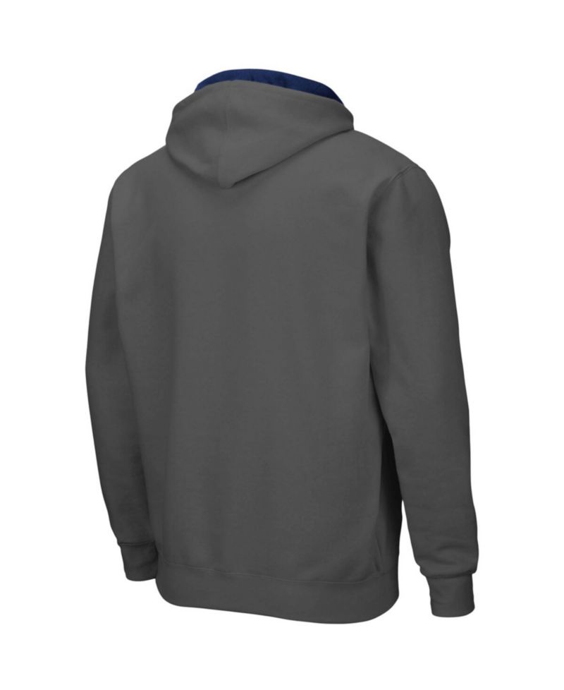 Men's West Virginia Mountaineers Arch and Logo 3.0 Full-Zip Hoodie