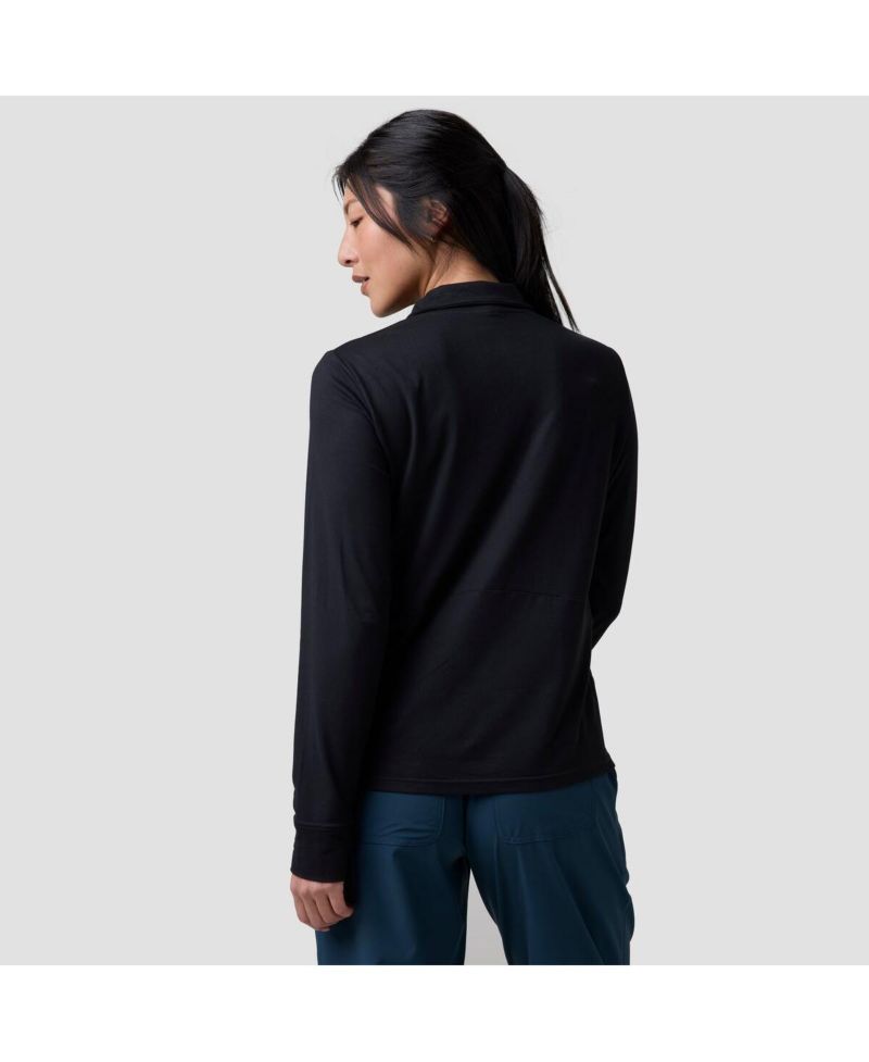 Women's BGA Destination 1/4-Zip Pullover Long Sleeve Performance Tops