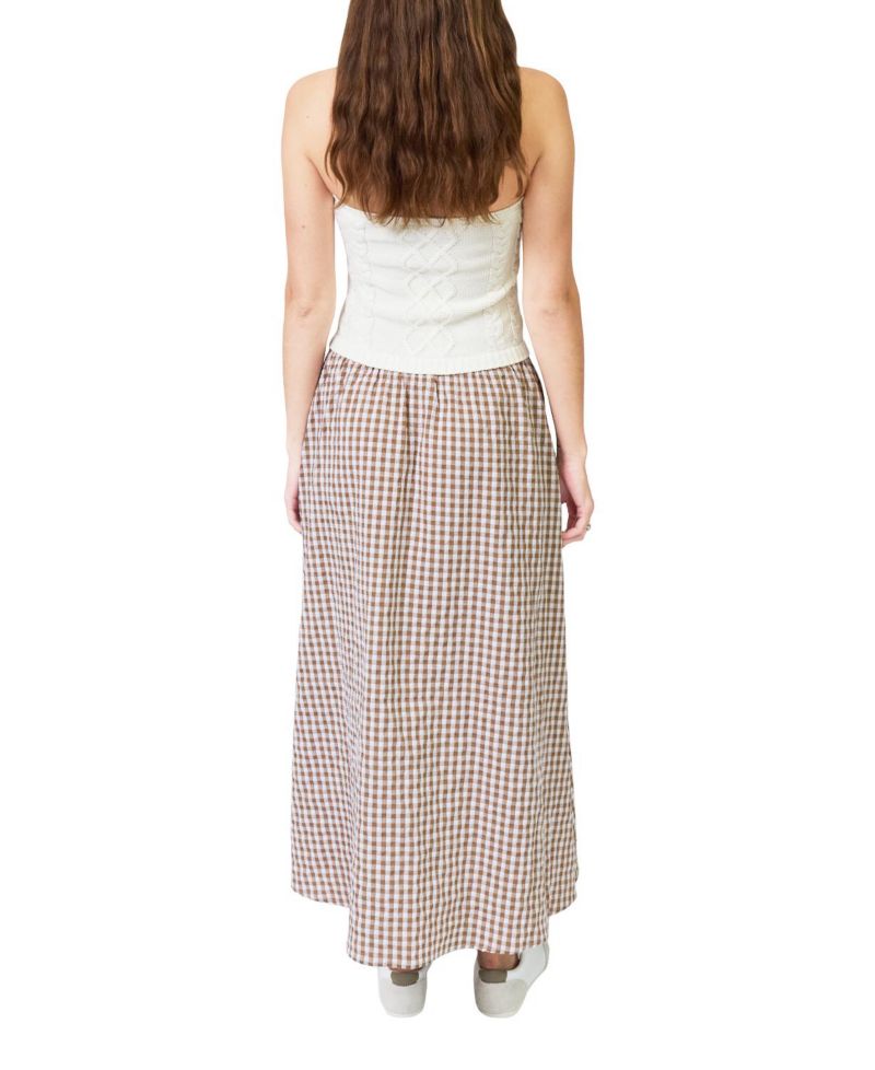 Women's Laurel Cable Gingham Two for Dress