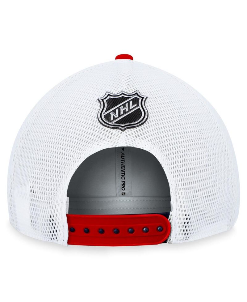 Men's Navy Washington Capitals Authentic Pro Alternate Jersey Trucker Adjustable Hat