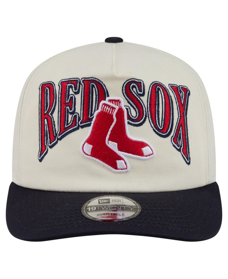 Men's Cream/Navy Boston Red Sox Vintage 19TWENTY Adjustable Hat
