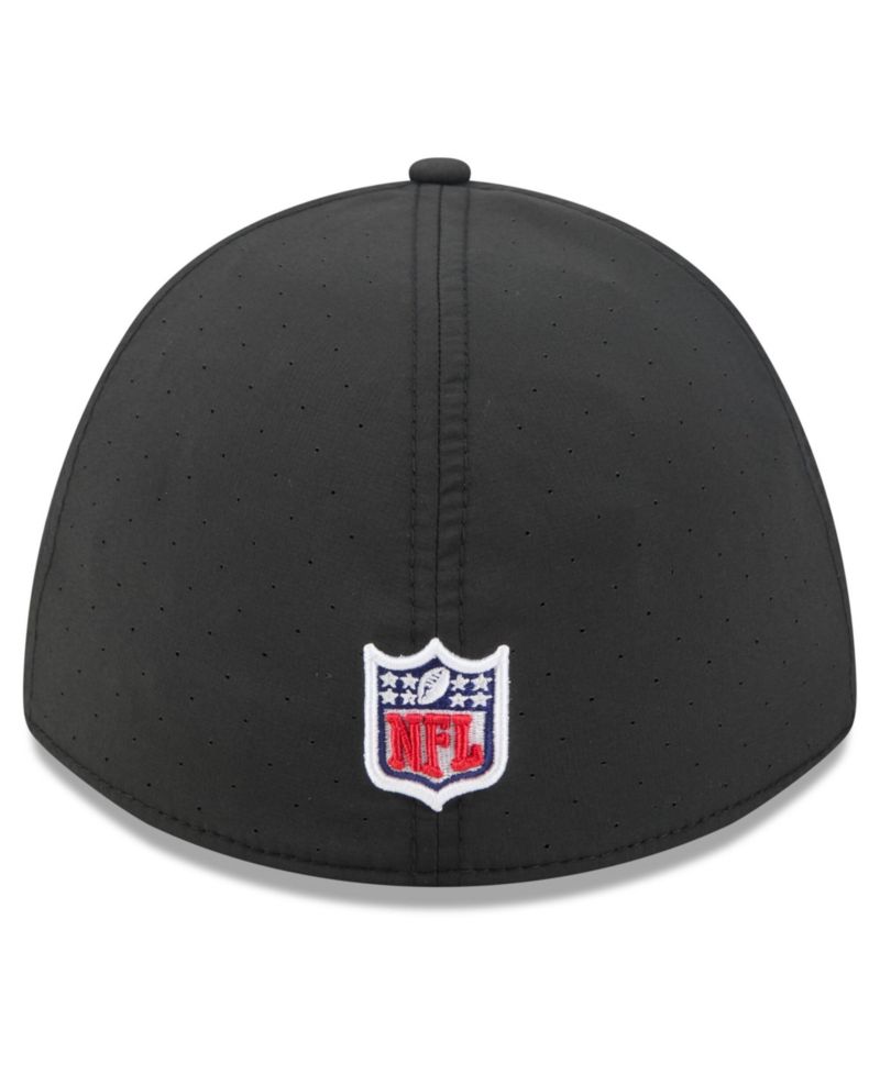 Men's Black Baltimore Ravens 2026 NFL Cruical Catch 39THIRTY M-Crown Stretch Hat