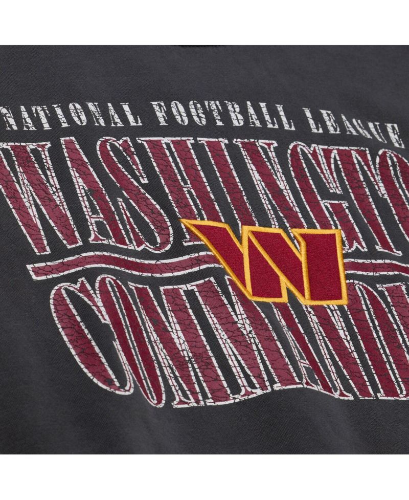 Men's Black Washington Commanders Downtown Collection Fleece Sweatshirt