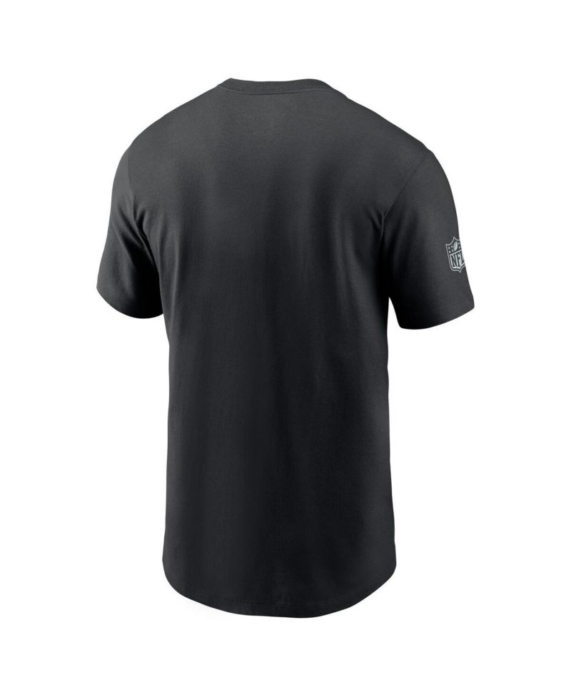 Men's Black Las Vegas Raiders Sideline Performance T-Shirt