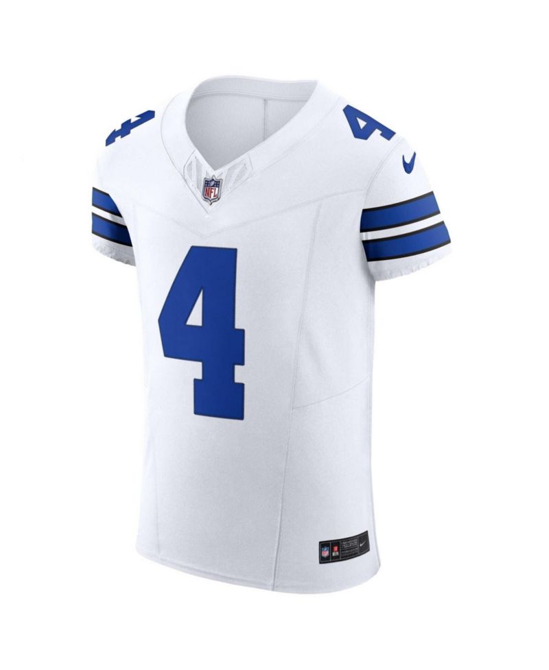 Men's Dak Prescott White Dallas Cowboys Vapor F.U.S.E. Elite Jersey