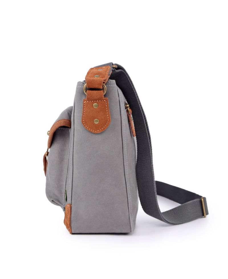 Dolphin Canvas Crossbody Bag