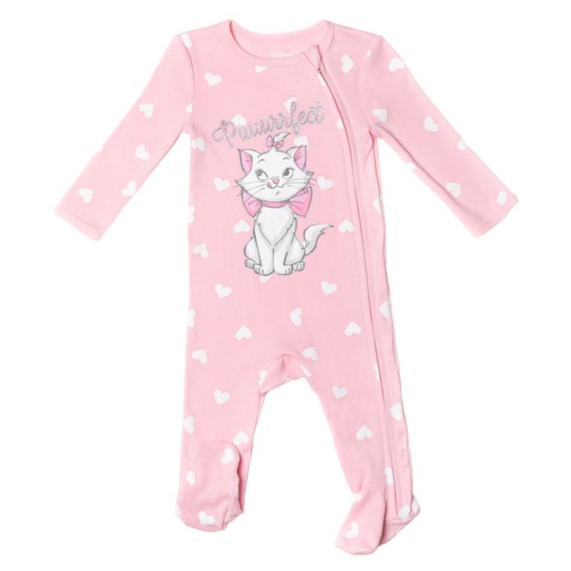 Baby Girls 101 Dalmatians 3 Pack Sleep N' Play Coveralls