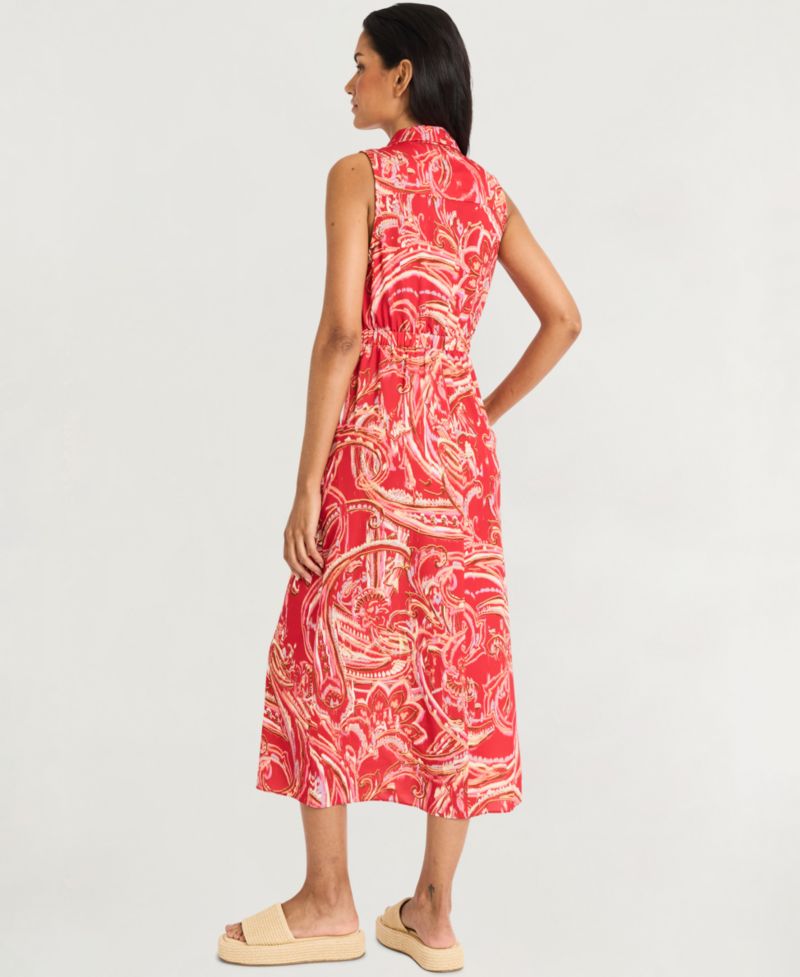 Women's Printed Midi Dress