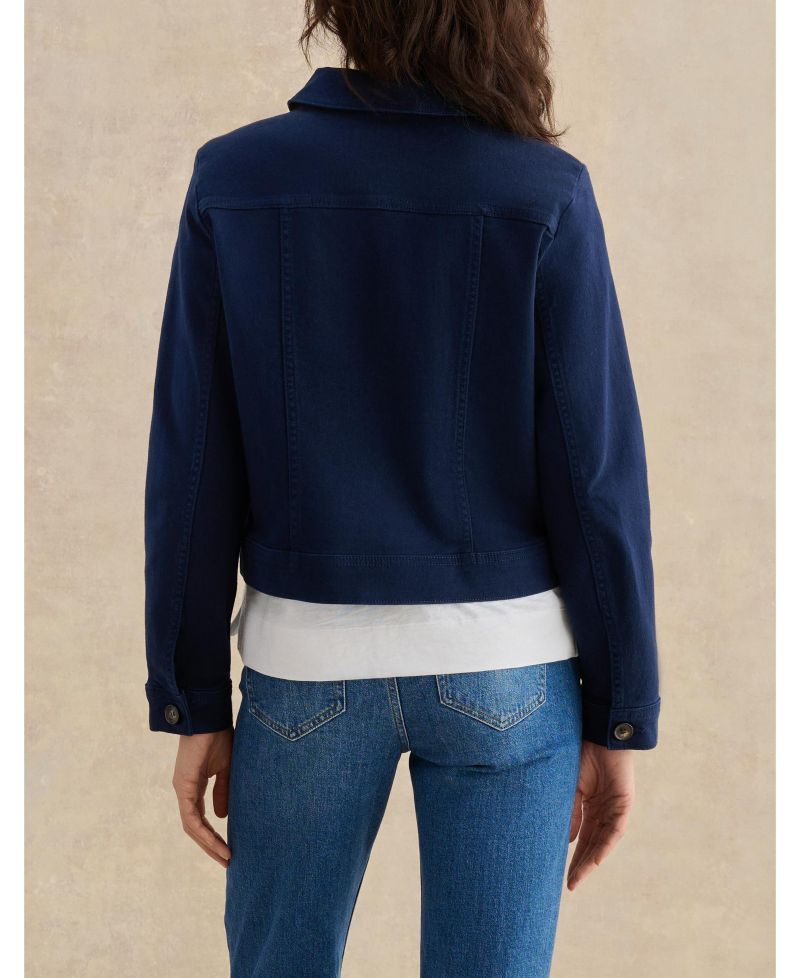 Women's Selborne Boxy Cropped Denim Jacket