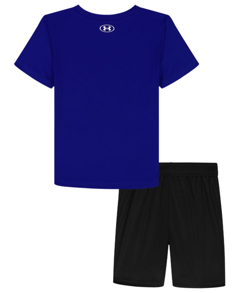 Boys' 2T-7 Tech 4 Baller T-Shirt and Shorts, 2-Piece Set