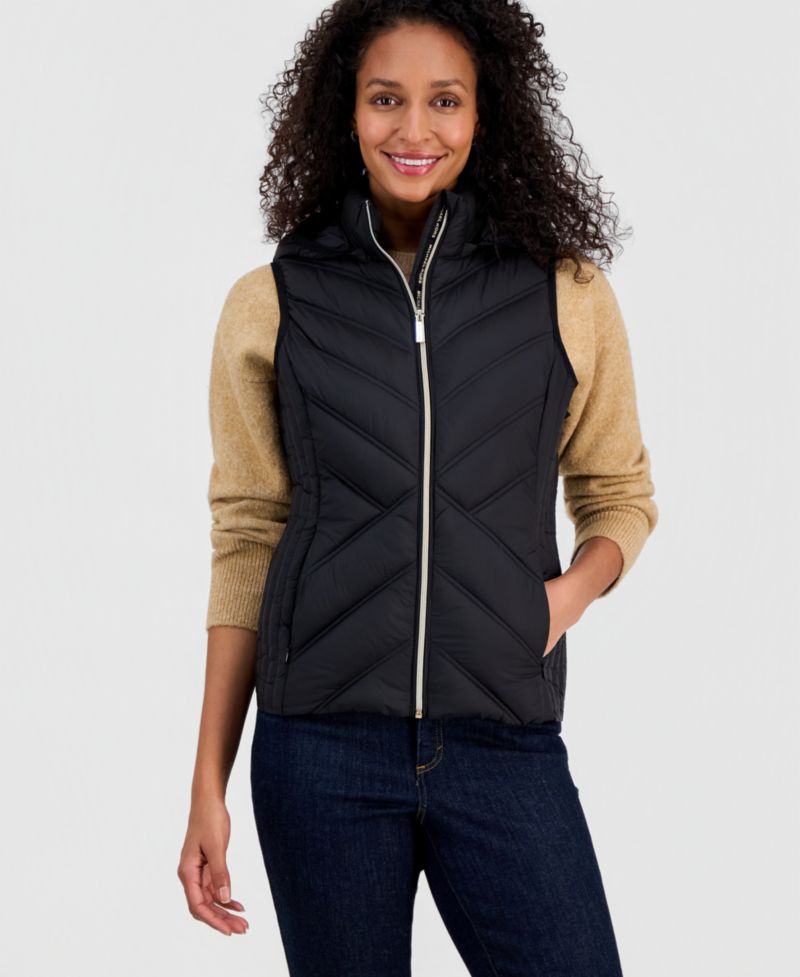 Women's Hooded Puffer Vest