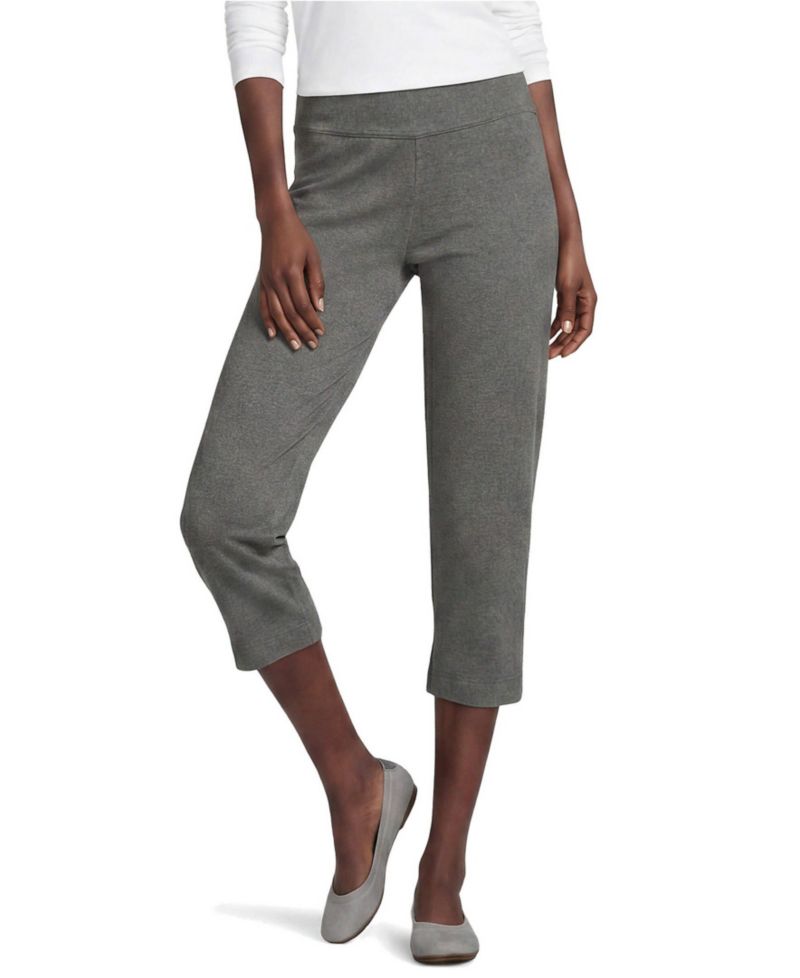 Women's Starfish Mid Rise Pull On Crop Pants