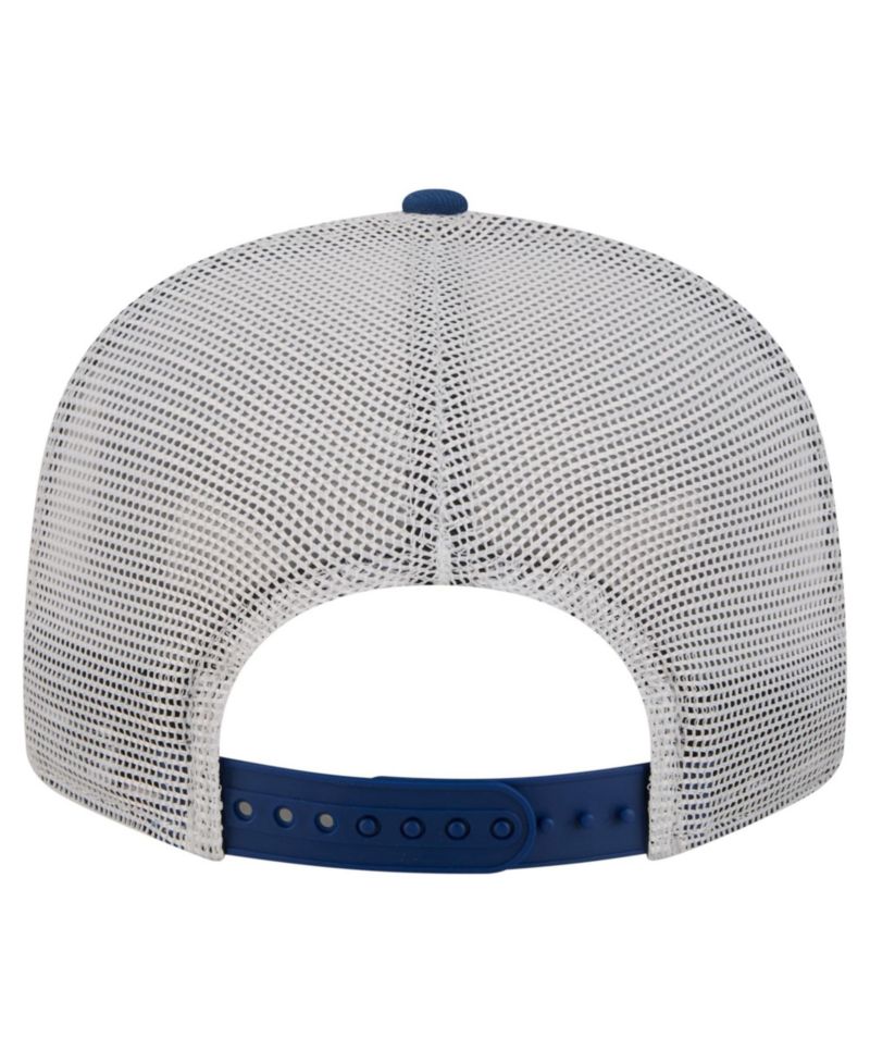 Men's Royal Indianapolis Colts Core Team 9FIFTY Trucker Snapback Hat