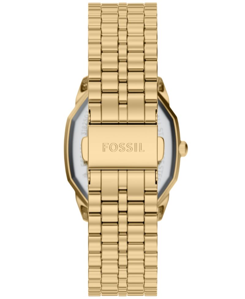 Women's Harlow Three-Hand Gold-Tone Stainless Steel Watch, 32mm