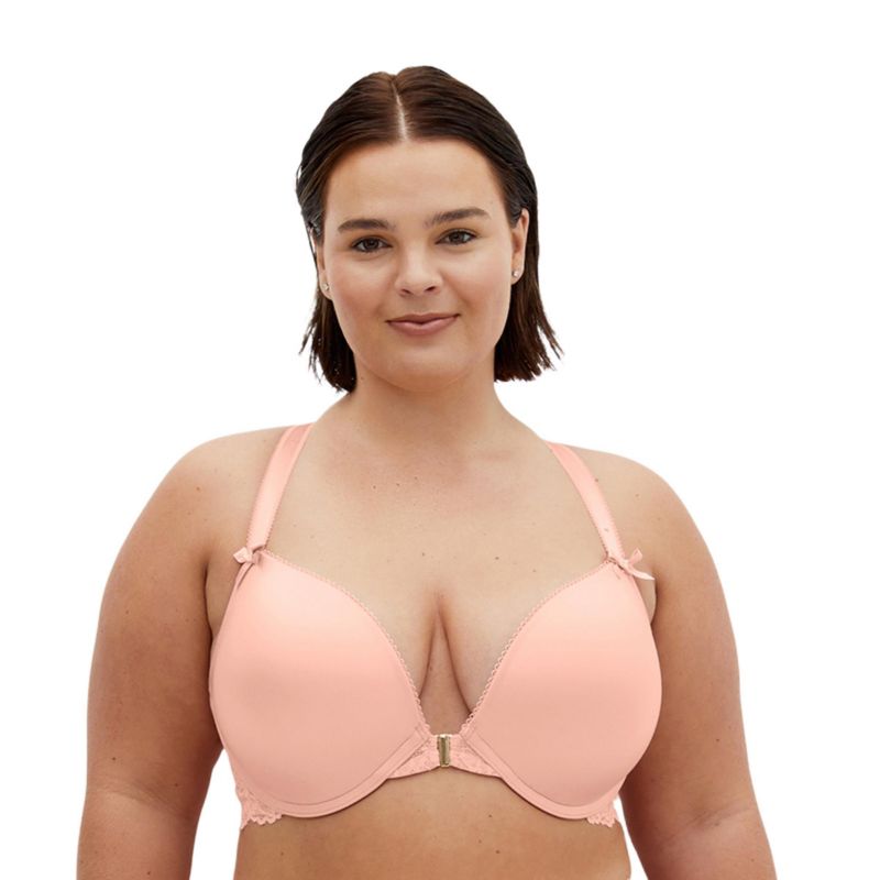 Women's Plus Size Adore Luxe Racerback Push-Up Bra