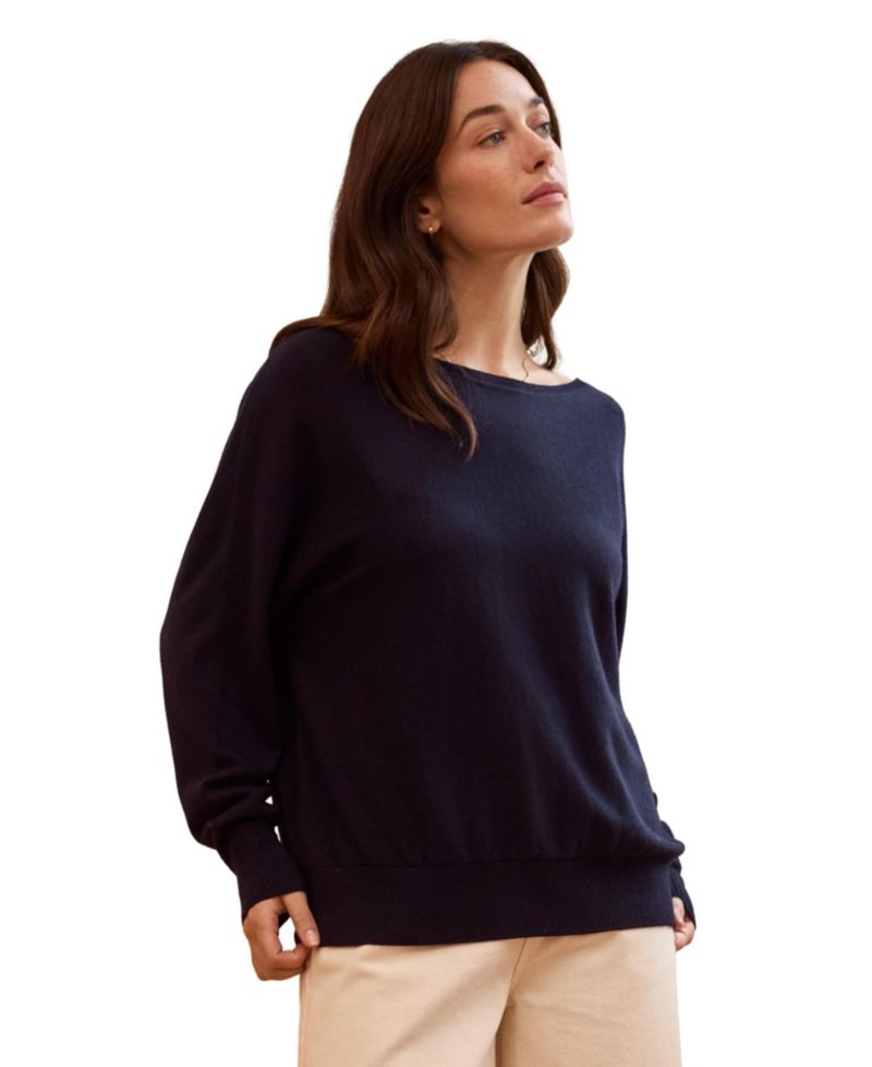 Women's Fine Knit Merino Relaxed Sweater