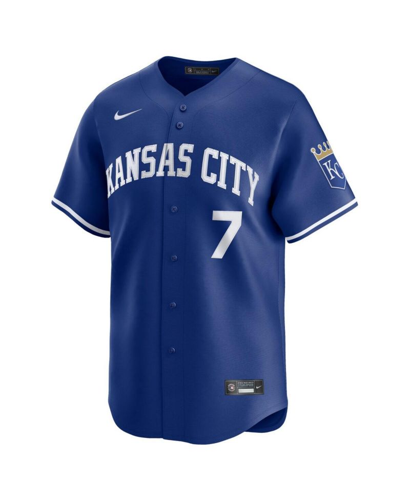 Men's Bobby Witt Jr. Royal Kansas City Royals Alternate 2 Limited Player Jersey