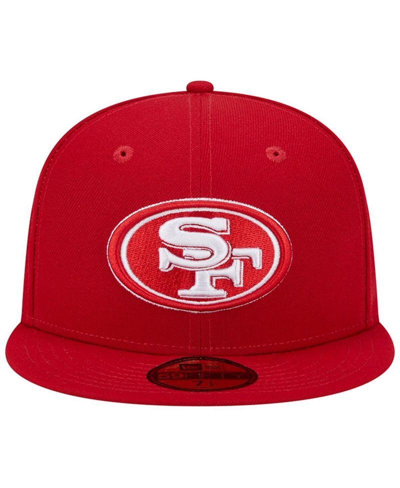 Men's Scarlet San Francisco 49ers Super Bowl XXIX Main Patch 59FIFTY Fitted Hat