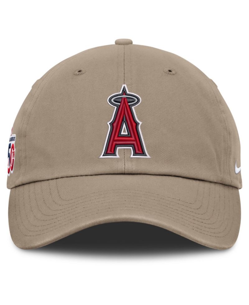 Men's Khaki Los Angeles Angels Celebrating America's 250th Club Adjustable Hat