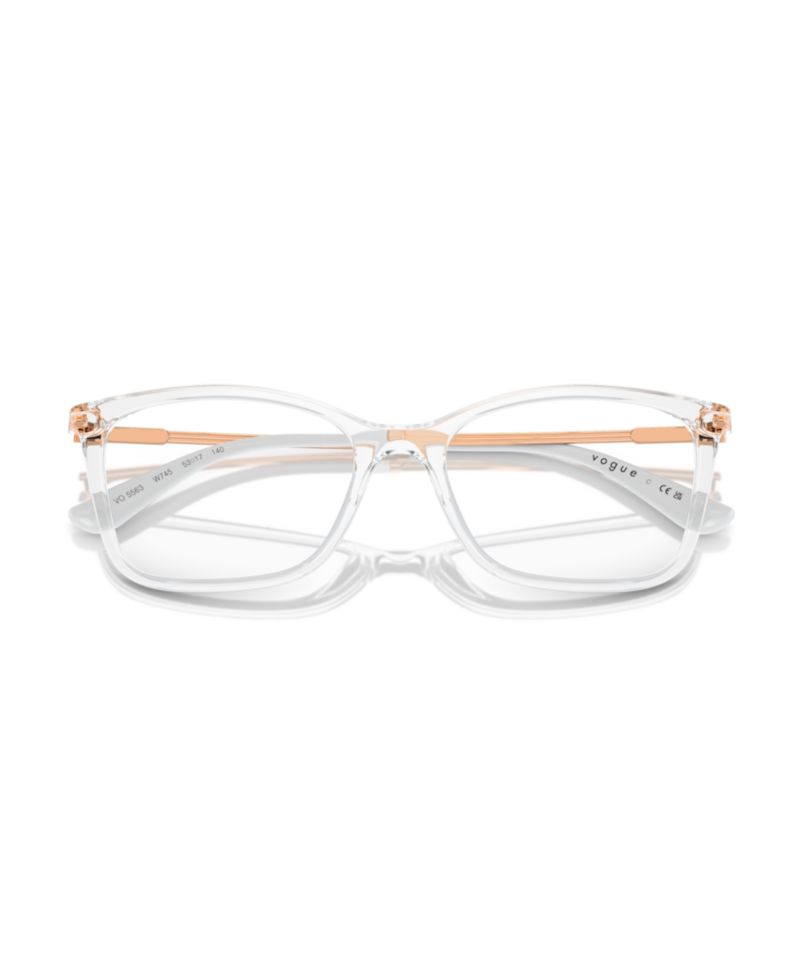 Woman Cat Eye Plastic VO5563 Eyeglasses