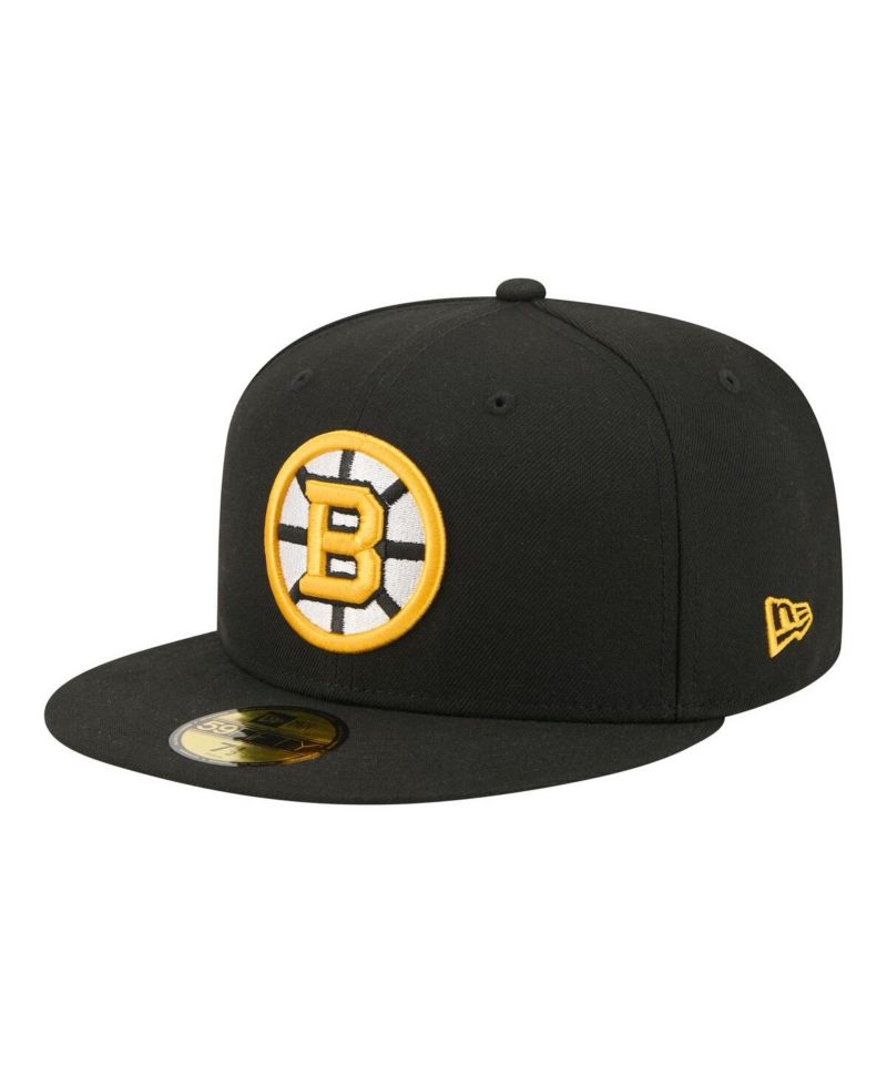 Men's Black Boston Bruins Zamboni 59FIFTY Fitted Hat