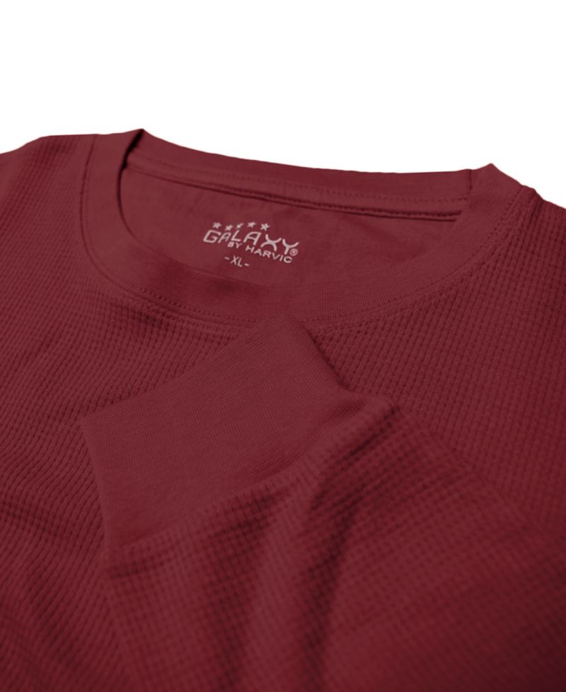 Men's Oversized Long Sleeve Thermal Shirt