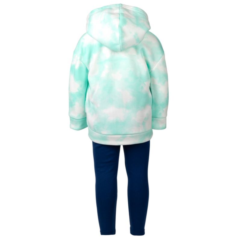Girls' 2-Piece Fleece Hoodie and Leggings Set