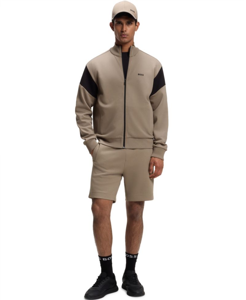 BOSS by Men's Cotton-Blend Regular-Fit Sweatshirt