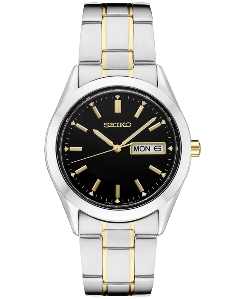 Men's Essential Two-Tone Stainless Steel Bracelet Watch 40mm