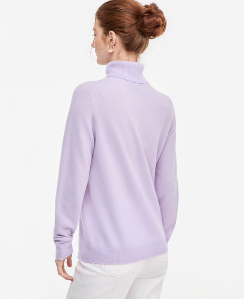 Petite Cashmere Turtleneck Sweater