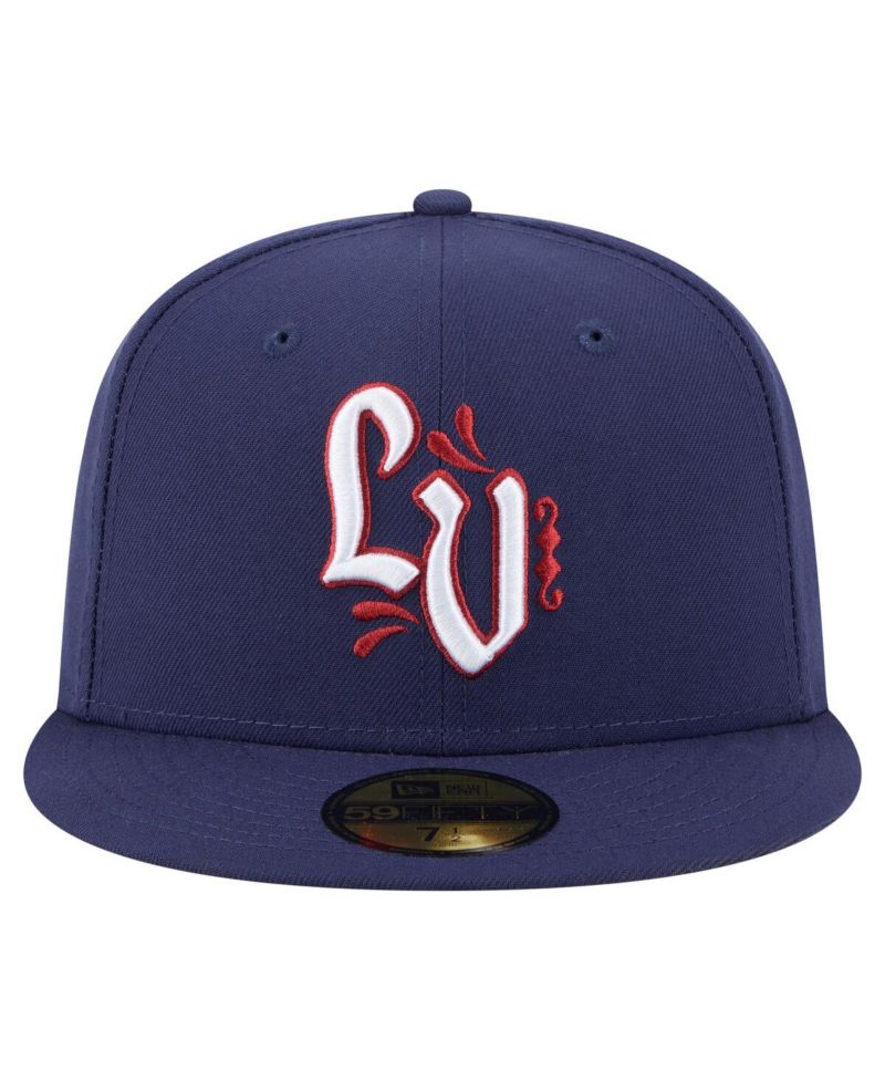 Men's Blue Lehigh Valley IronPigs Authentic Collection 59FIFTY Fitted Hat