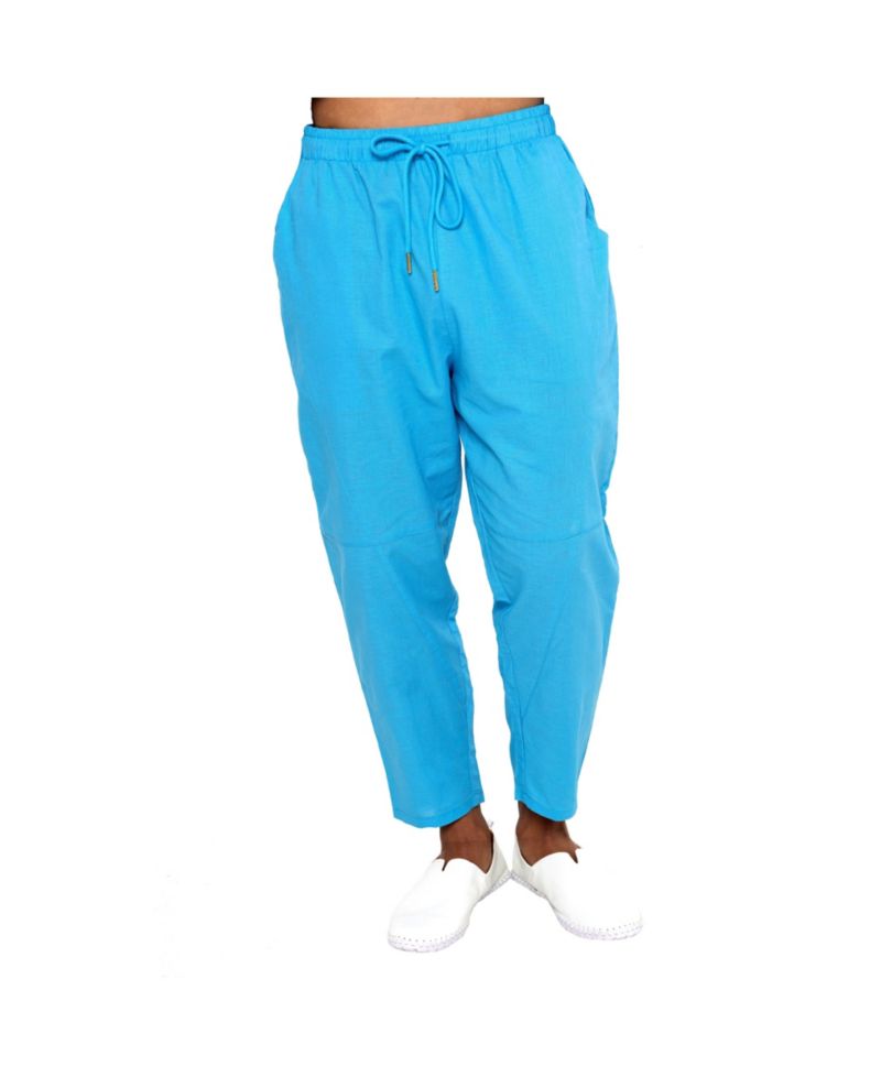 Men's Jin YahYa Linen Drawstring Pant