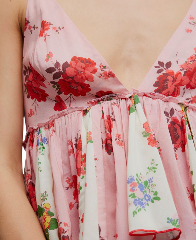 Women's Tillie Floral Sleeveless V-Neck Top