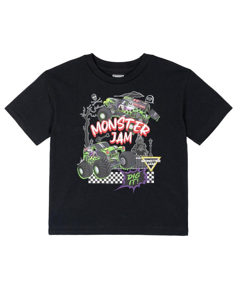 Boys' 4-20 Graphic Athletic T-Shirt and Shorts, 2-Piece Set