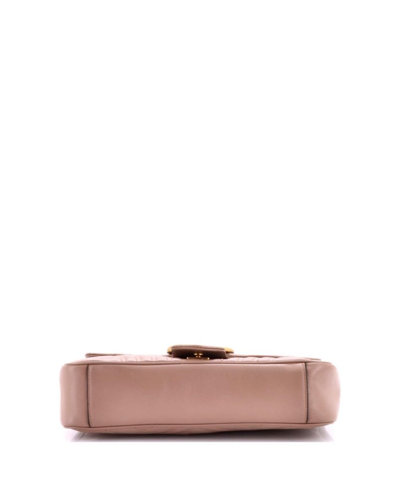 Medium GG Marmont Flap Bag Matelasse Leather
