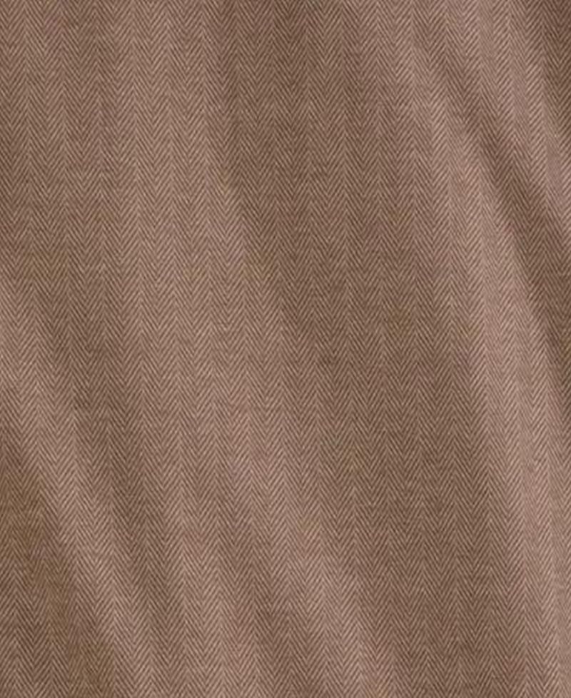Men's Clapham Long-Sleeve Herringbone Classic-Fit Polo Shirt