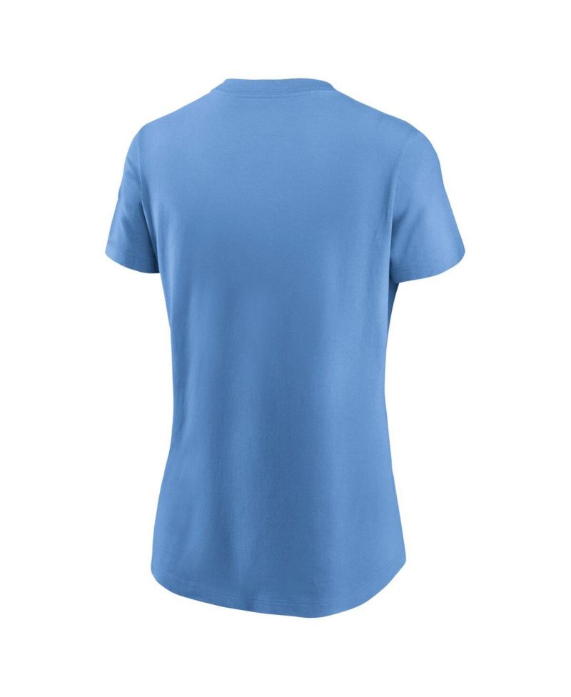 Women's Carolina Blue North Carolina Tar Heels Local Script T-Shirt