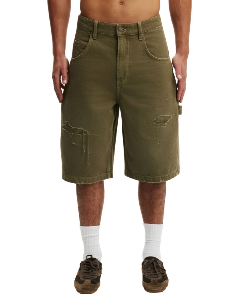 Men's Y2K Super Baggy Jort Shorts, 13" Inseam