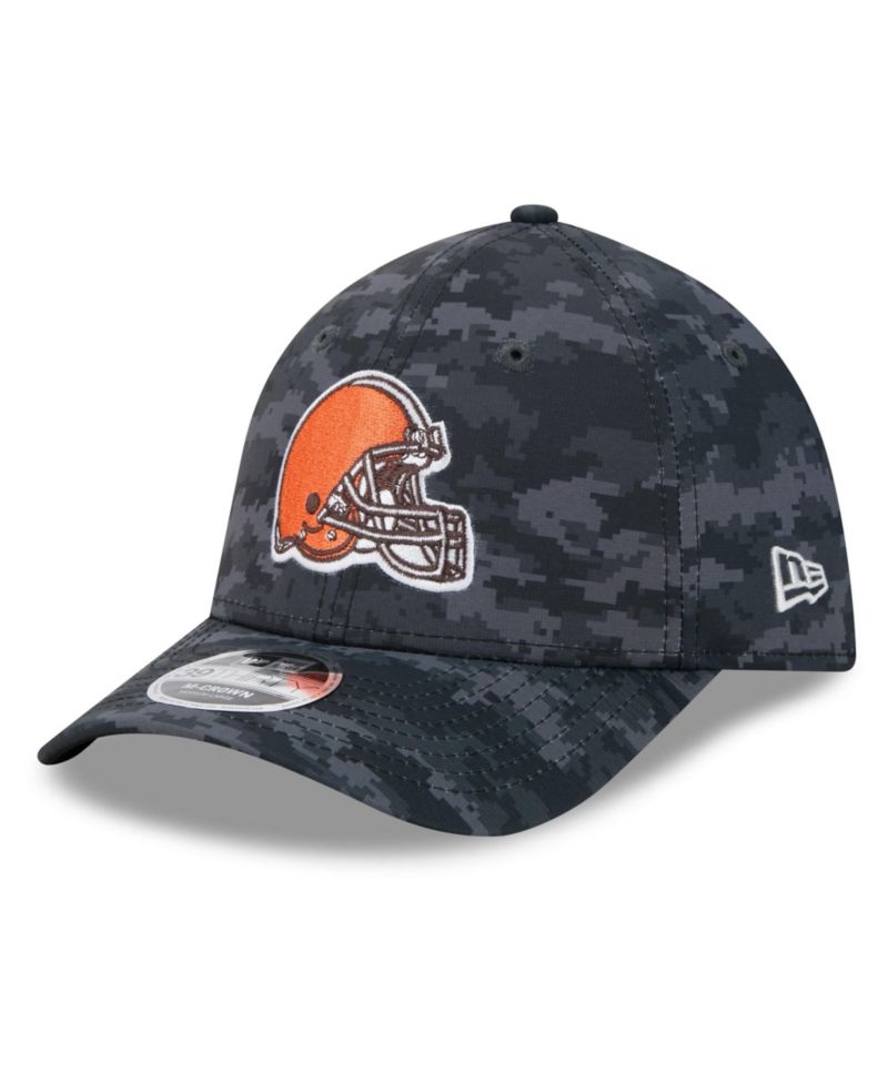 Men's Black Cleveland Browns 2026 Salute to Service 39THIRTY Flex Hat
