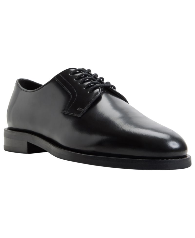 Bedford Leather-Blend Oxford Round Toe Dress Shoes