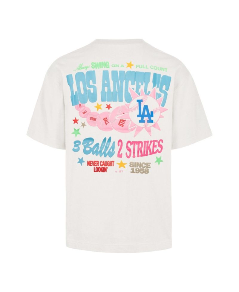 Men's and Women's Cream Los Angeles Dodgers Turnpike Chuck Foundation T-Shirt