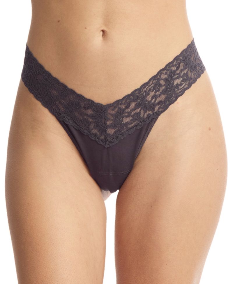Women's Holiday Lace Low-Rise Thong