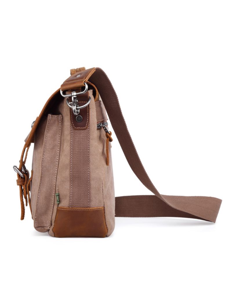Hudson Canvas Messenger Bag