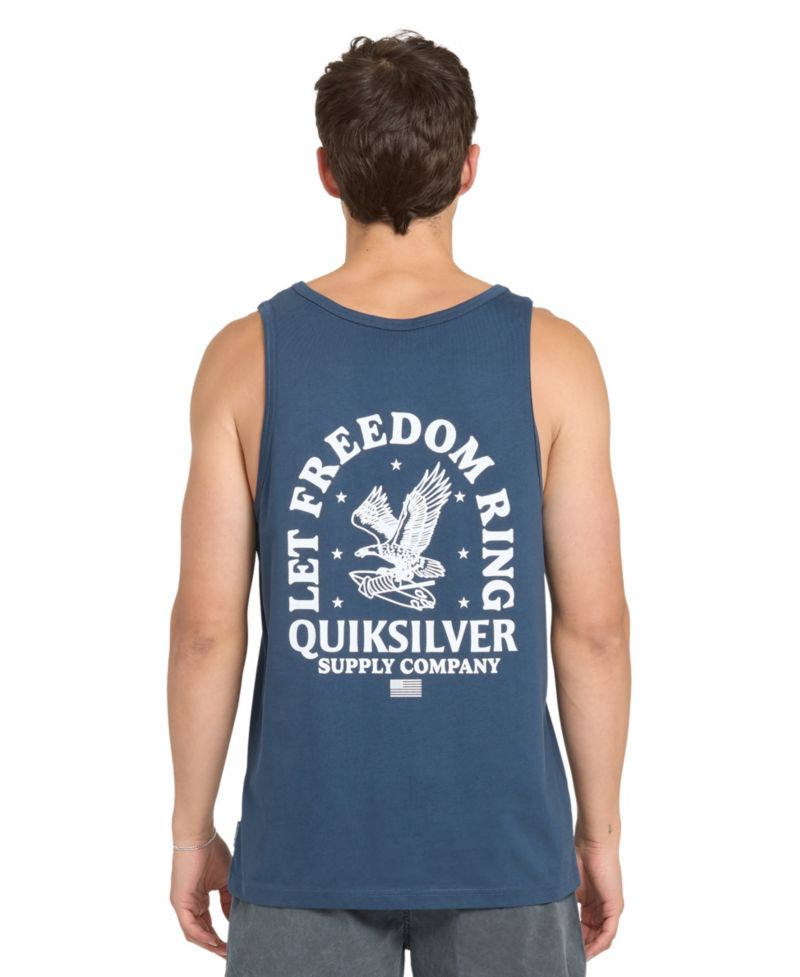 Men's Freedom Ring Crewneck Tank Top