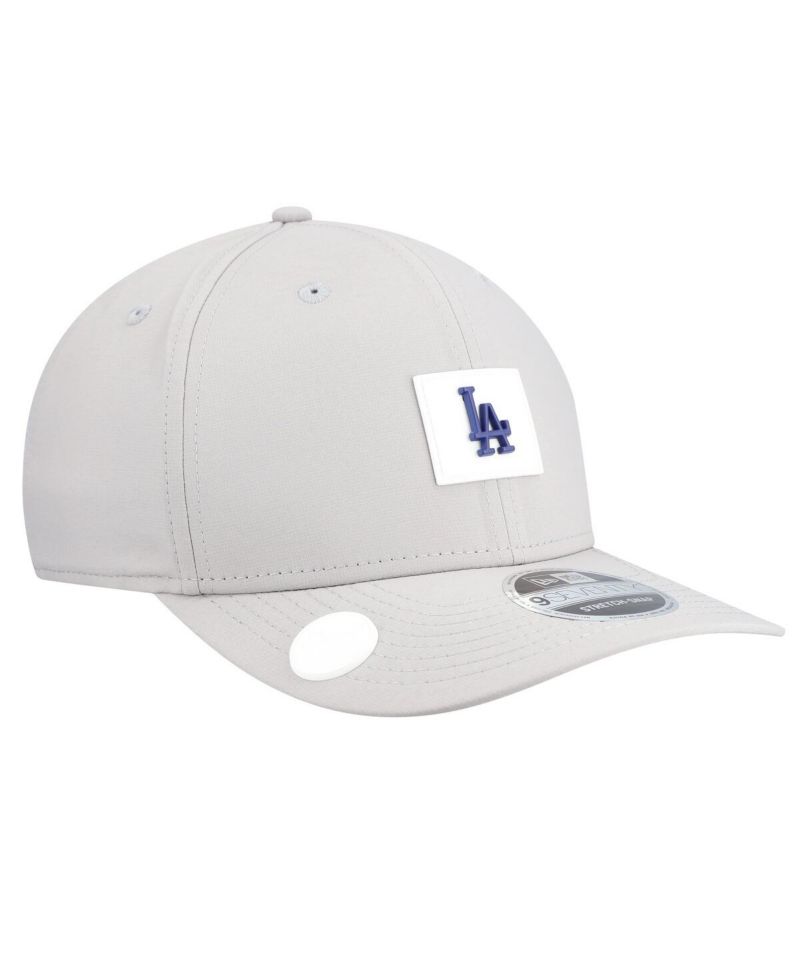 Men's Gray Los Angeles Dodgers 2026 Clubhouse 9SEVENTY Adjustable Hat